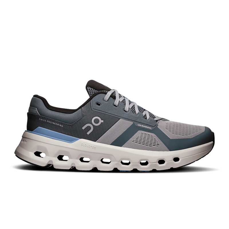 On Cloudrunner 2 Men in Alloy | Chambray