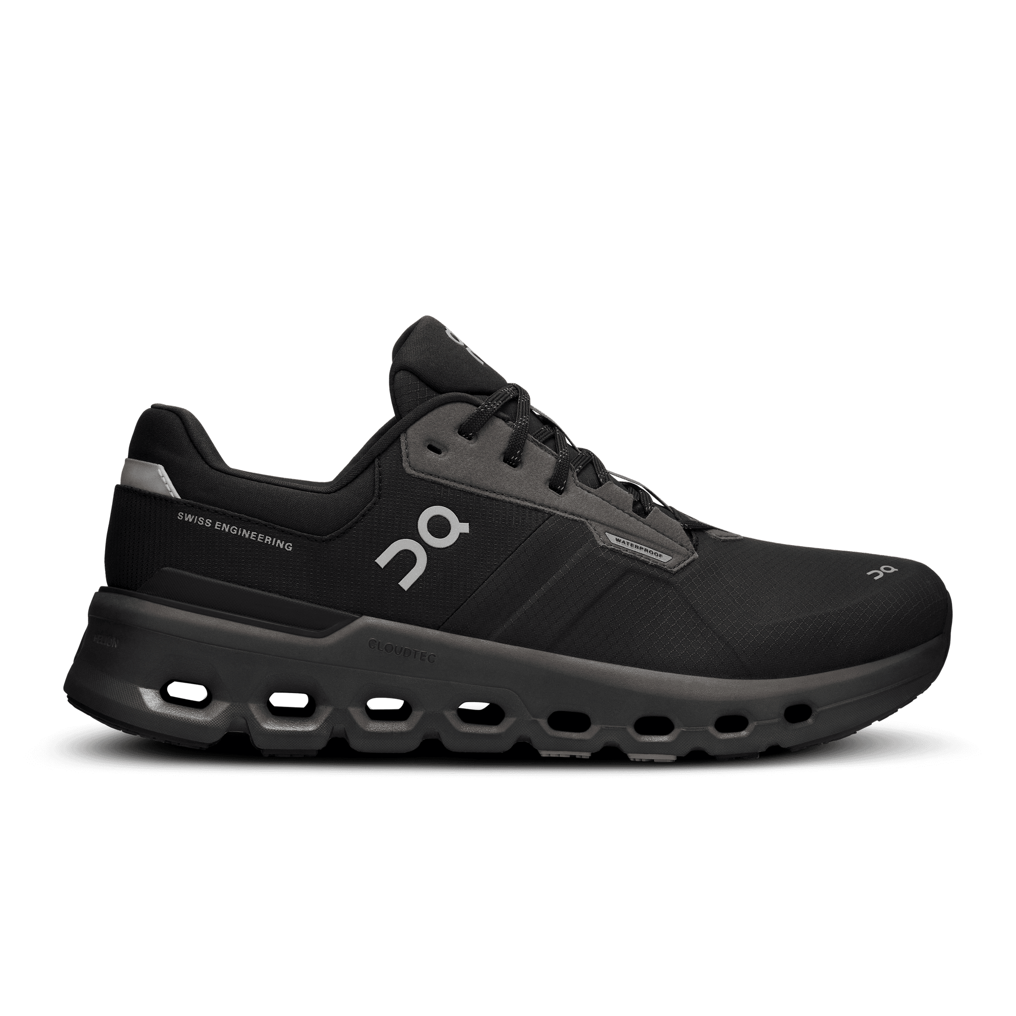 On Cloudrunner 2 Men Waterproof in Magnet | Black — product view 1 of 5