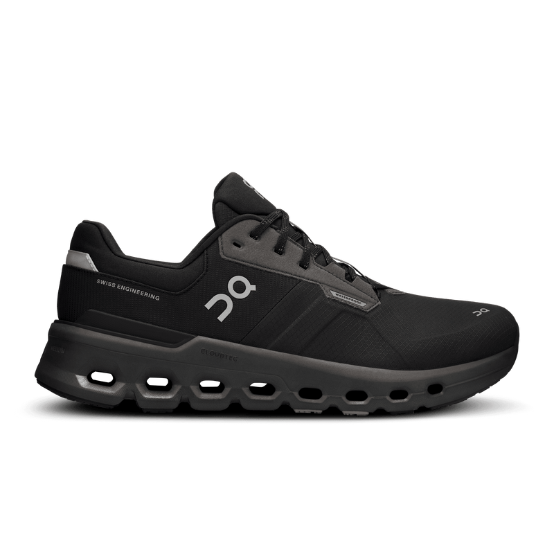 On Cloudrunner 2 Men Waterproof in Magnet | Black