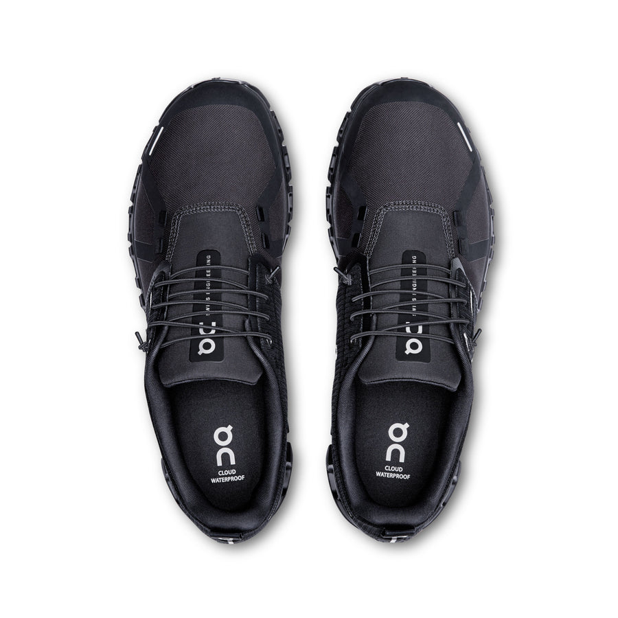 On Cloud 6 Men Waterproof in Black | Black