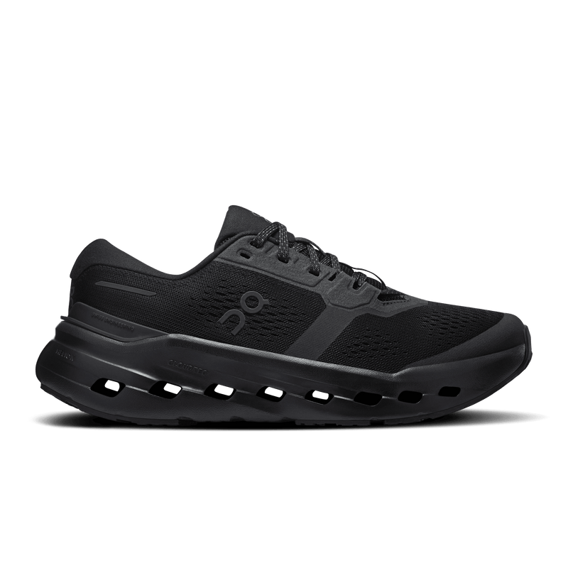On Cloudrunner 3 Men in Black | Black, Wide width