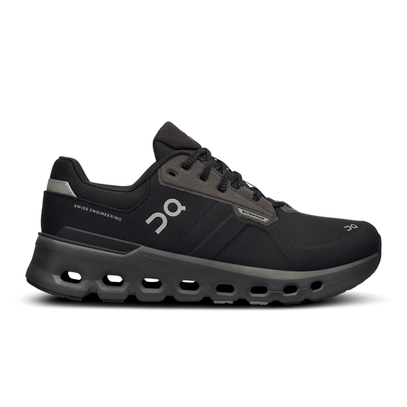 On Cloudrunner 2 Women Waterproof in Magnet | Black