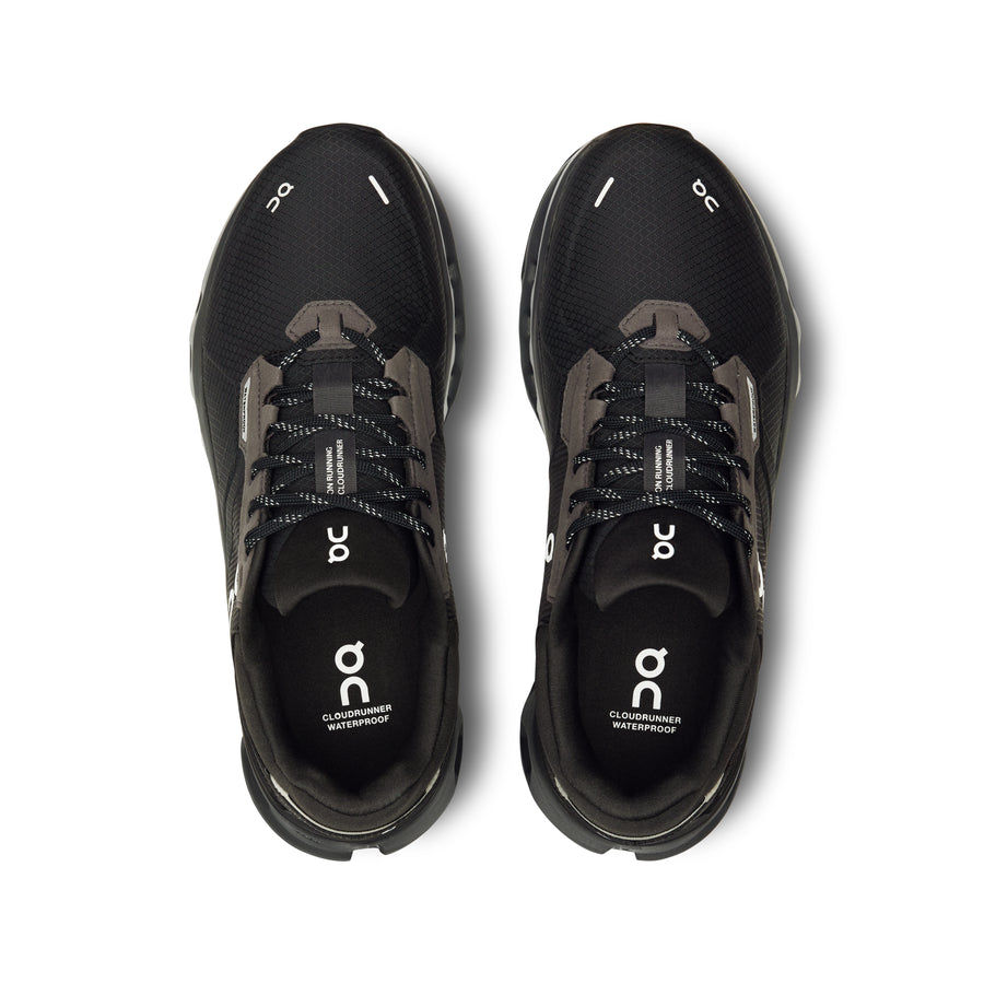 On Cloudrunner 2 Women Waterproof in Magnet | Black