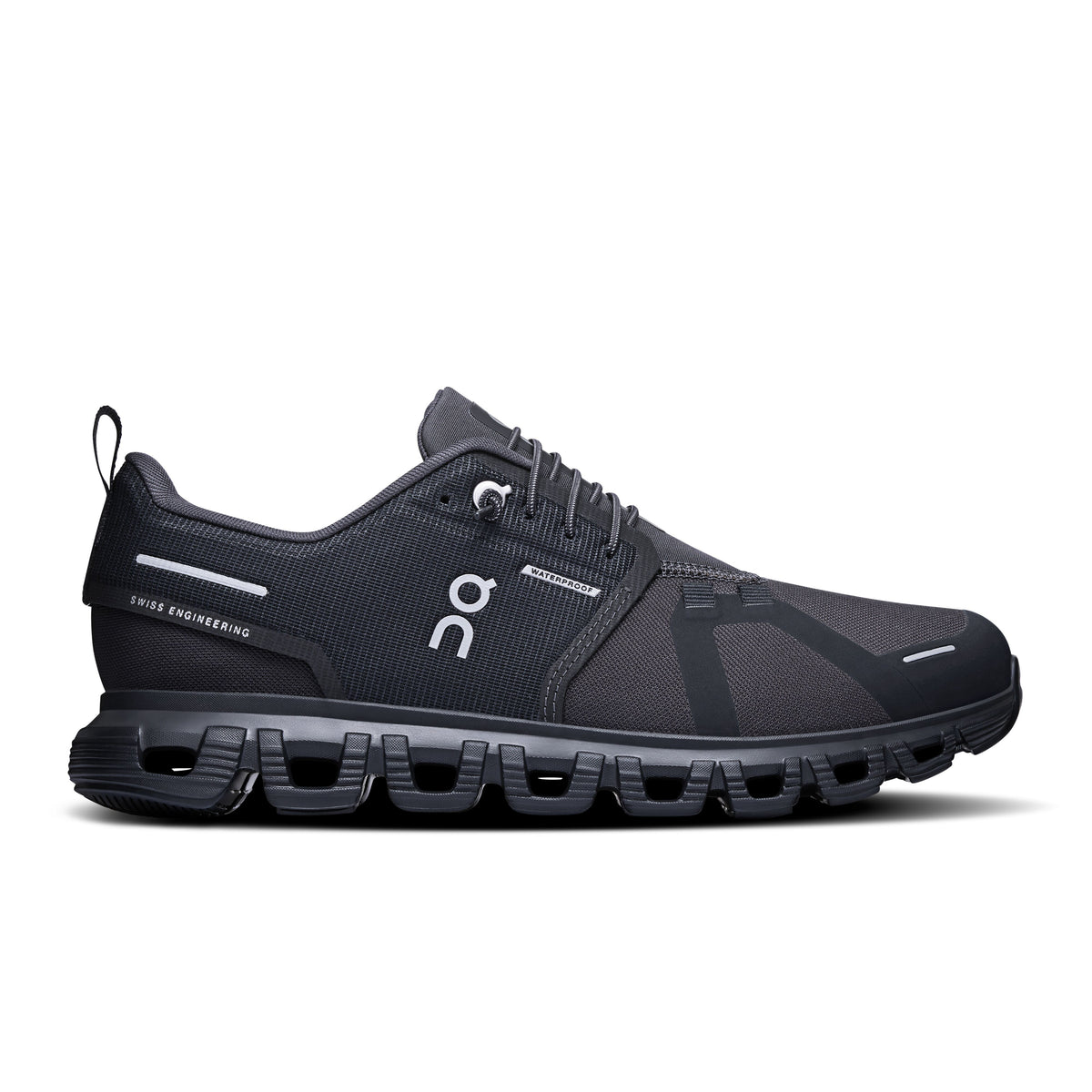 On Cloud 6 Women Waterproof in Black | Black — product view 1 of 36