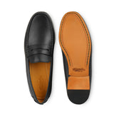 Carolina Drift Loafer in Black — leather sole detail — product view 9 of 9
