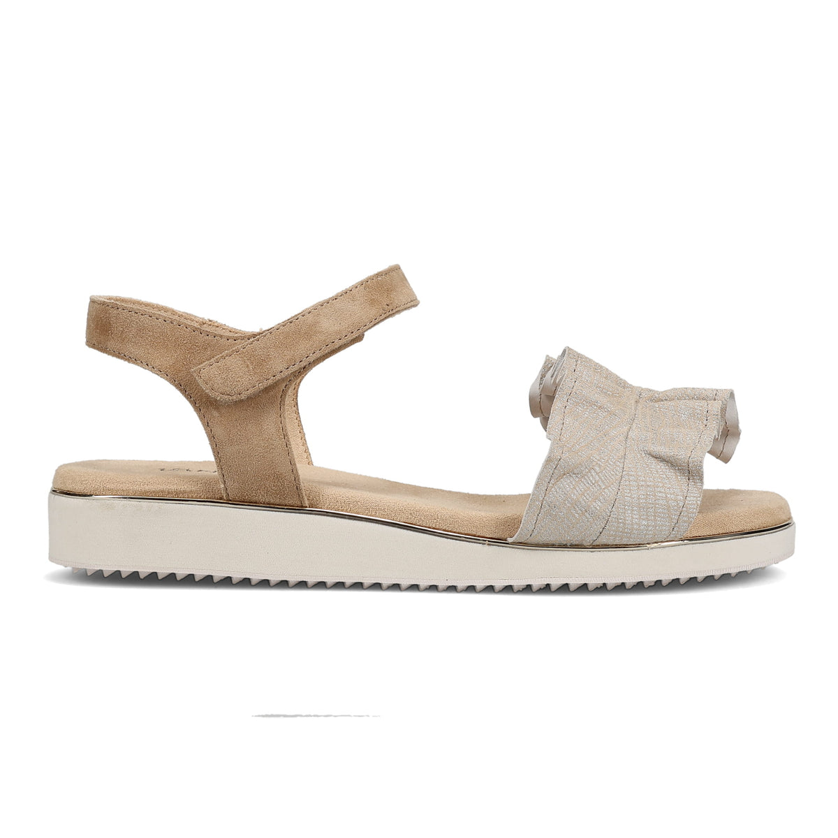 Vaneli Elsbet in Camel Suede/Perla — product view 1 of 12