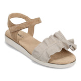 Vaneli Elsbet in Camel Suede/Perla — product view 3 of 12